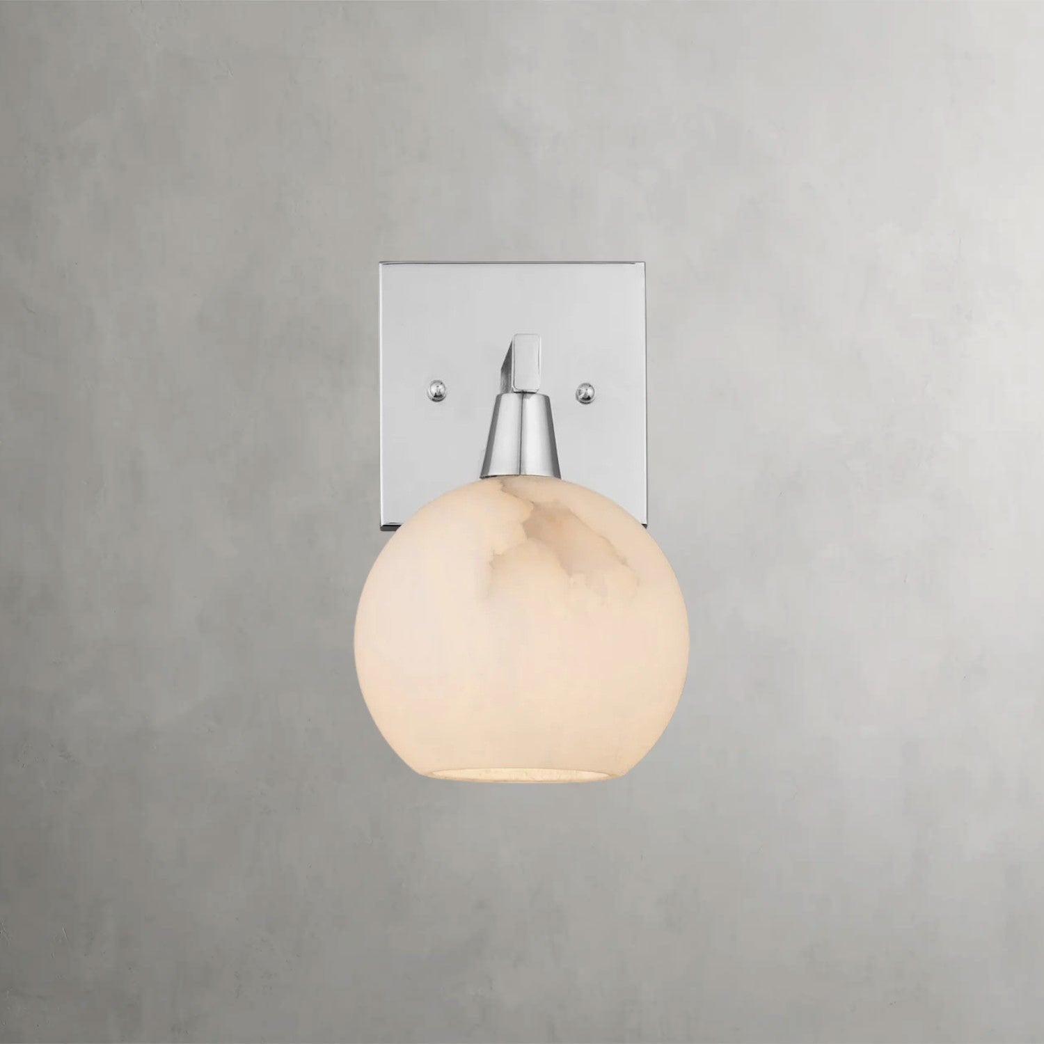 Alabaster Bath Wall Sconce